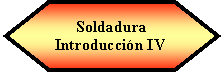 Preparacin: Soldadura Introduccin IV