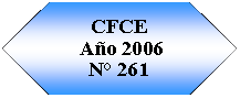 Preparaci�n: CFCE A�o 2006N� 261