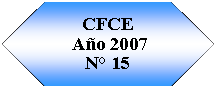 Preparaci�n: CFCE A�o 2007N� 15