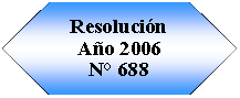 Preparaci�n: Resoluci�n A�o 2006N� 688