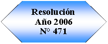Preparaci�n: Resoluci�n A�o 2006N� 471