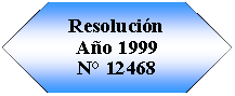 Preparaci�n: Resoluci�n A�o 1999N� 12468