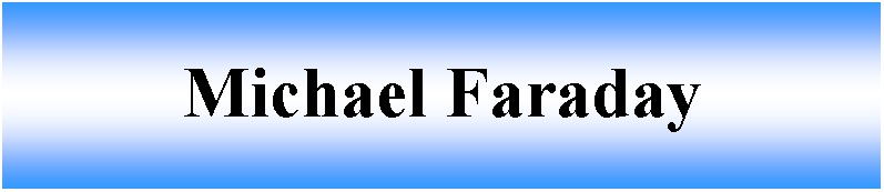 Cuadro de texto: Michael Faraday