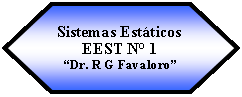 Preparación: Sistemas EstáticosEEST N° 1“Dr. R G Favaloro”  